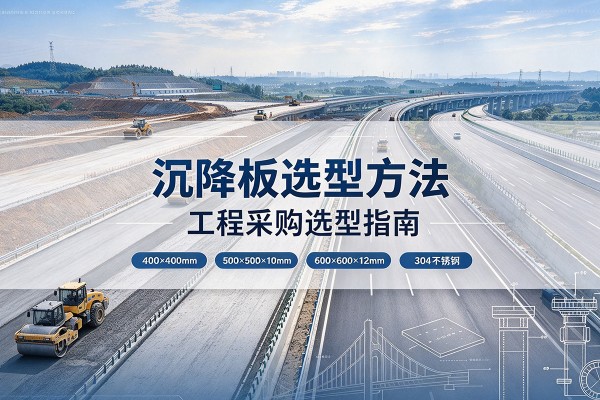 杭州沉降板选择方法