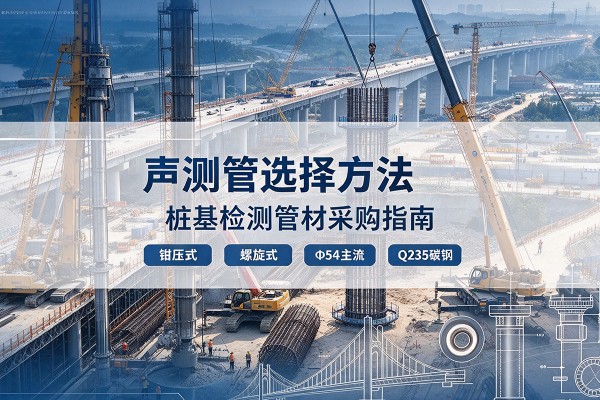 杭州声测管选型标准