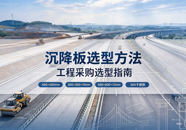 杭州沉降板选择方法