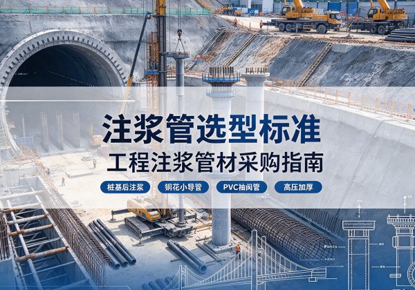杭州注浆管选型标准